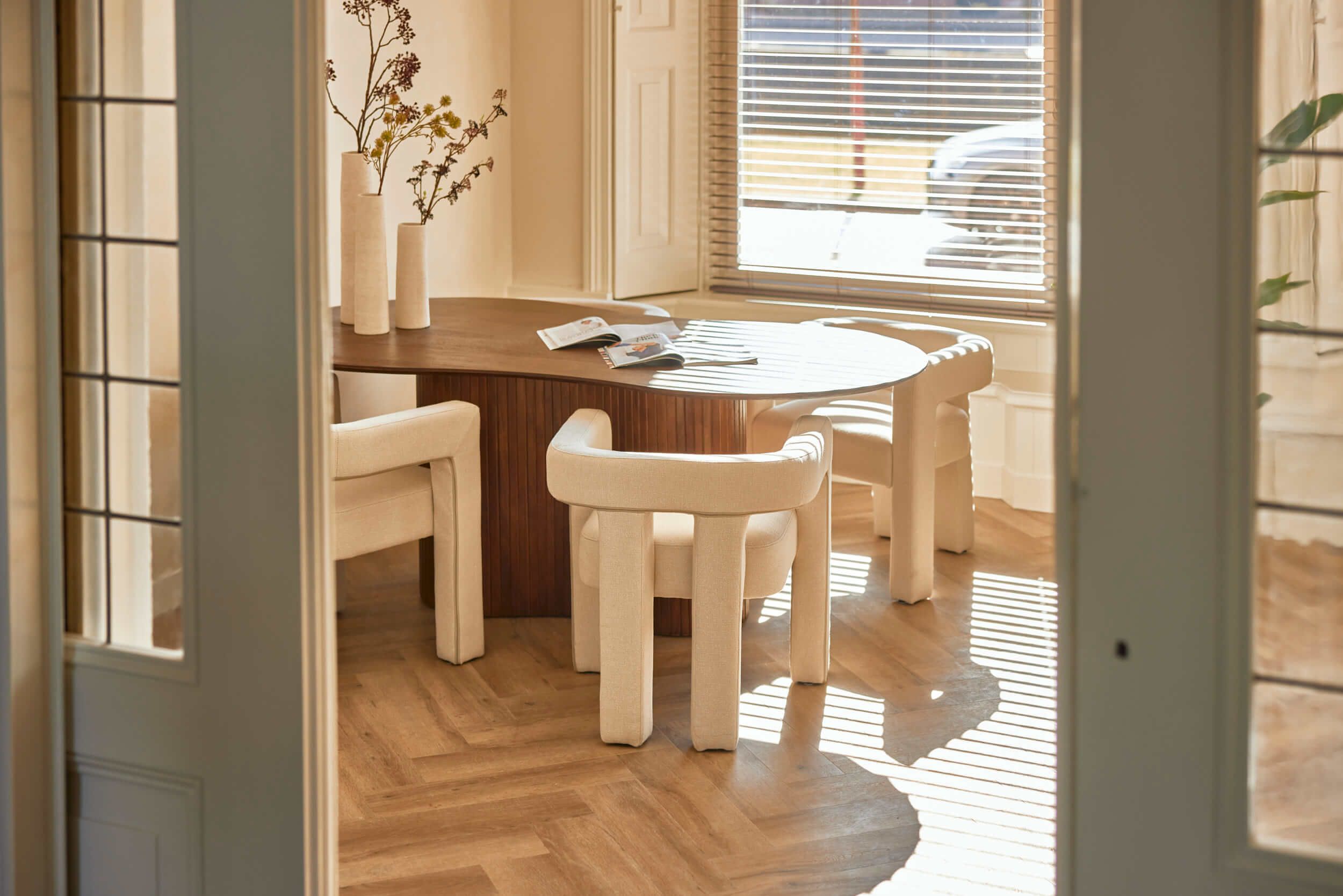 Ontvangstruimte bij cosmetische kliniek The Body Clinic Maastricht